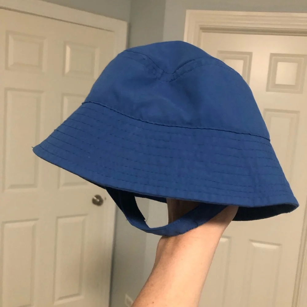 Carter’s Just One You Blue Shark Bucket Hat Sz 6 - 12 months